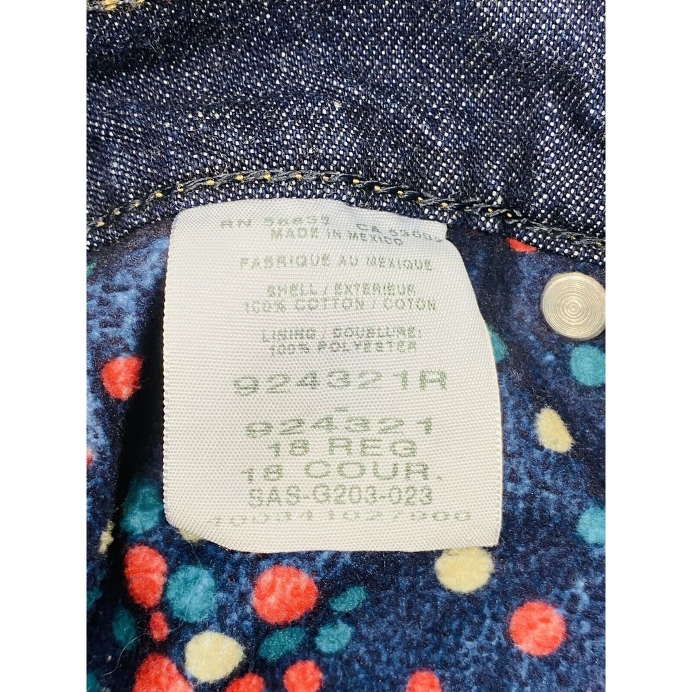 Cabela's Women's Size 18 Reg Fleece Lined Straight Leg Blue Jeans‎ NWT - Picture 7 of 7